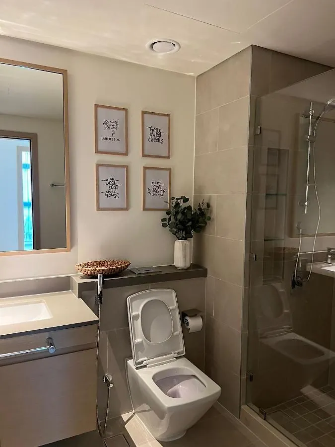 Luxury 2Br Dubai Creek Harbour With Amazing Burj View Daire Birleşik Arap Emirlikleri