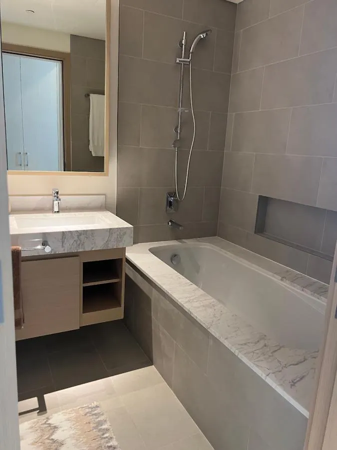 Luxury 2Br Dubai Creek Harbour With Amazing Burj View Daire Birleşik Arap Emirlikleri