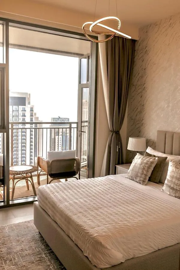 شقة Luxury 2Br Dubai Creek Harbour With Amazing Burj View الإمارات العربية المتحدة