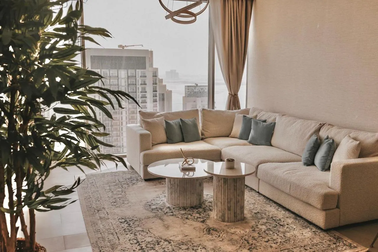 شقة Luxury 2Br Dubai Creek Harbour With Amazing Burj View