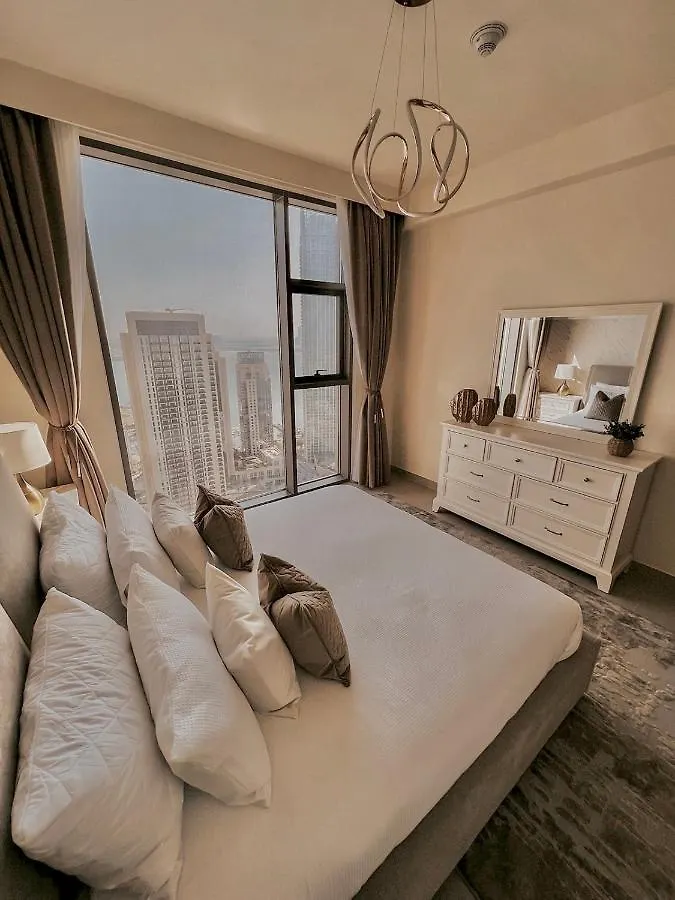شقة Luxury 2Br Dubai Creek Harbour With Amazing Burj View 0*,  الإمارات العربية المتحدة
