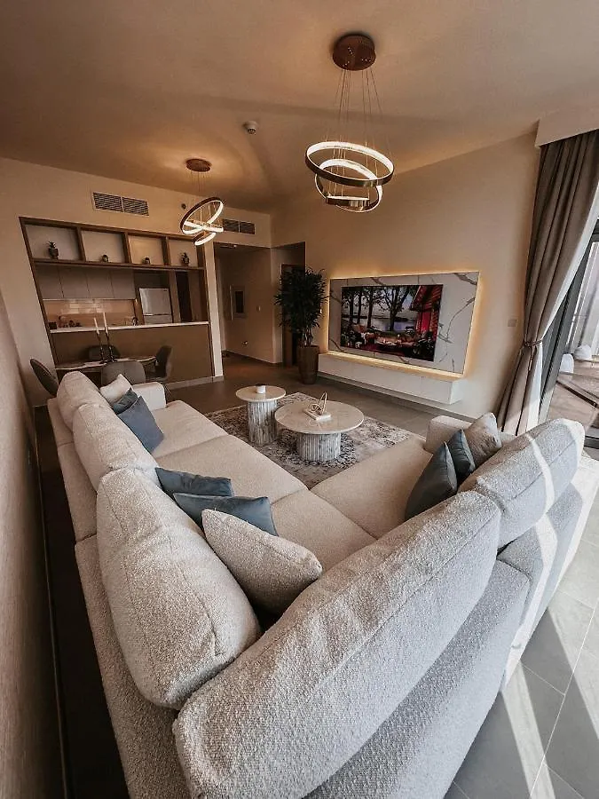 شقة Luxury 2Br Dubai Creek Harbour With Amazing Burj View 0*,